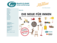 Tablet Screenshot of mundt.ch